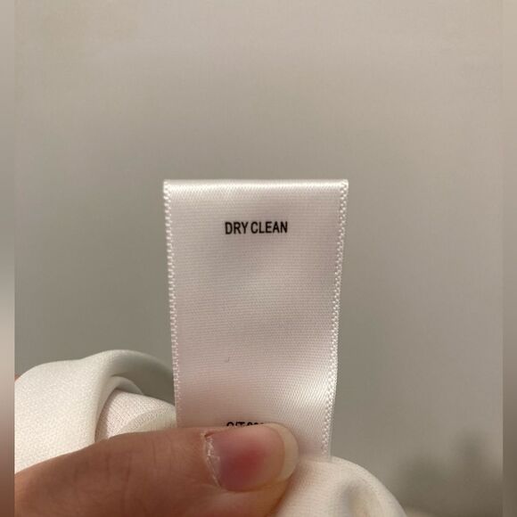 Melonie T Ivory Dress Women’s Size 8 Cowl Neck Flowy Silky Elegant NWT - Picture 10 of 15